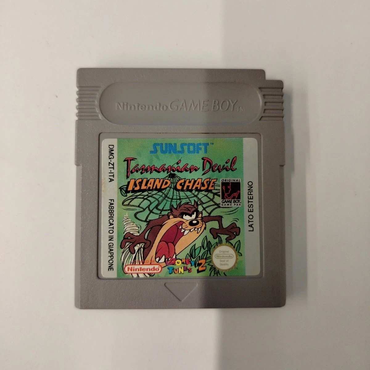 Tasmanian Devil In Island Chase Game Boy Nintendo GB Solo Cartuccia Loose